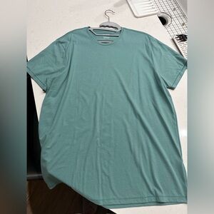 Bonobos teal blue cotton short sleeve t shirt